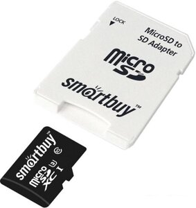 Карта памяти smart buy microsdxc SB256gbsdcl10U3-01 256GB