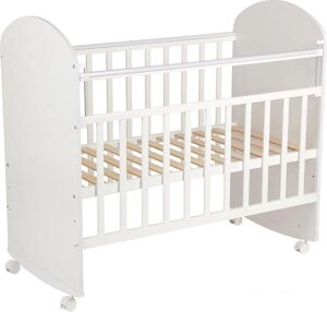 Классическая детская кроватка Фея 701 (белый)