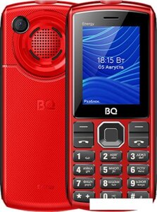 Кнопочный телефон BQ-Mobile BQ-2452 Energy (красный)