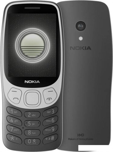 Кнопочный телефон Nokia 3210 4G (2024) Dual SIM TA-1618 (черный)