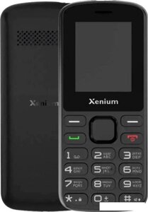 Кнопочный телефон Philips Xenium X170 (черный)