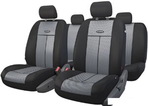 Комплект чехлов для сидений Autoprofi TT-902M (черный/темно-серый)