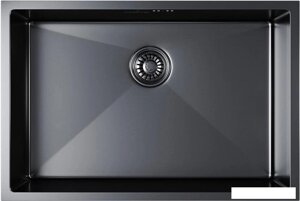 Кухонная мойка Mixline 548573 (черный графит, 3 мм)
