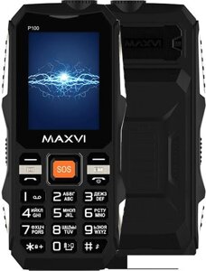 Мобильный телефон Maxvi P100 (черный)