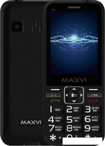 Мобильный телефон Maxvi P3 (черный)