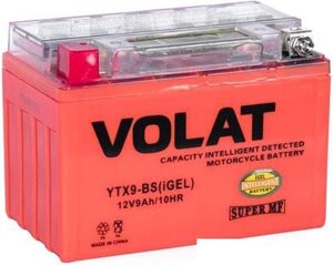 Мотоциклетный аккумулятор VOLAT YTX9-BS (iGEL) (9 А·ч)