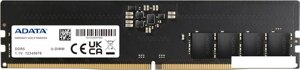 Оперативная память ADATA 16гб DDR5 4800 мгц AD5u480016G-B