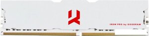 Оперативная память goodram IRDM pro 8гб DDR4 3600 мгц IRP-C3600D4v64L18S/8G