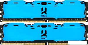 Оперативная память goodram IRDM X 2x8гб DDR4 3200 мгц IR-XB3200D464L16SA/16GDC