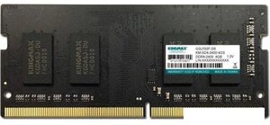 Оперативная память kingmax 4GB DDR4 SO-DIMM PC4-19200 KM-SD4-2400-4GS