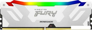 Оперативная память kingston FURY renegade RGB 16гб DDR5 8000мгц KF580C38RWA-16