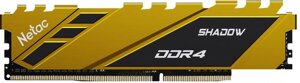 Оперативная память netac shadow 16гб DDR4 2666мгц NTSDD4p26SP-16Y