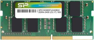 Оперативная память silicon-power 16GB DDR4 PC3-19200 SP016GBSFU240B02