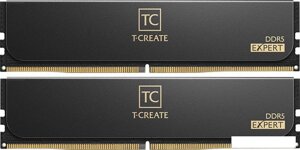 Оперативная память team T-create expert 2x16гб DDR5 6000 мгц CTCED532G6000HC38ADC01