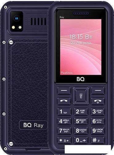 Кнопочный телефон BQ-Mobile BQ-2454 Ray (темно-синий) - Минск