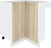 Шкаф напольный Кортекс-мебель Корнелия Лира НШУ без столешницы угловой (дуб сонома)
