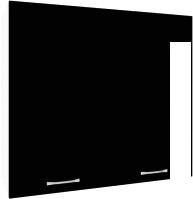 Шкаф навесной Кортекс-мебель Корнелия Лира ВШ80 (черный)
