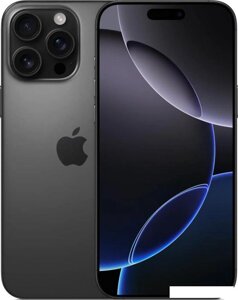 Смартфон Apple iPhone 16 Pro Max 1TB (черный титан)