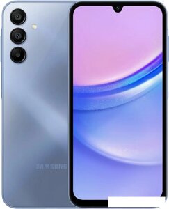 Смартфон Samsung Galaxy A15 4GB/128GB (синий, без Samsung Pay)