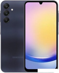 Смартфон Samsung Galaxy A25 6GB/128GB (темно-синий, без Samsung Pay)