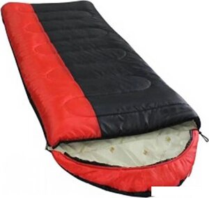 Спальный мешок BalMax Аляска Camping Plus Series -5 (левая молния, красный/черный)