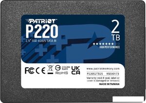 SSD patriot P220 2TB P220S2tb25