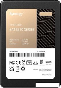 SSD synology SAT5210 480GB SAT5210-480G