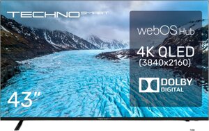 Телевизор techno smart 43QLED680UHDW
