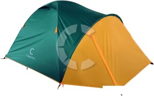 Треккинговая палатка Следопыт Selenga 2 (зеленый/оранжевый)