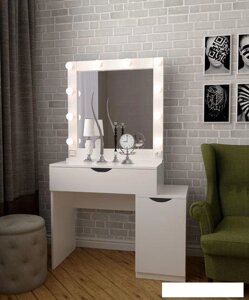 Туалетный столик с зеркалом Мир Мебели Optima S 042