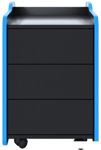 Тумба VMM Game Case 40 Black Blue CS-1BKBE (черный/синий)
