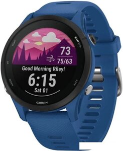 Умные часы Garmin Forerunner 255 46 мм (темно-синий/черный)