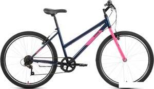 Велосипед Altair MTB HT 26 Low р. 17 2022 (темно-синий/розовый)