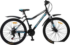 Велосипед Delta Street 27.5 2701 (черный/синий)