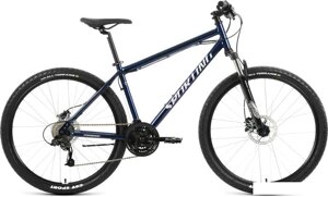 Велосипед Forward Sporting 27.5 3.2 HD р. 17 2022 (темно-синий/серебристый)