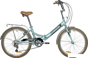 Велосипед Foxx Shift 24 V 2024 (зеленый)