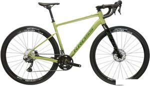 Велосипед Kross Esker 6.0 L/20" 2024 (хаки/зеленый глянцевый)