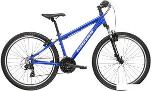 Велосипед Kross Hexagon 1.0 S/17" 2024 (синий глянцевый)