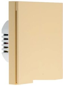 Выключатель Aqara Smart Wall Switch H1 одноклавишный с нейтралью (бежевый)