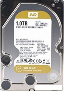 Жесткий диск WD gold 1TB WD1005FBYZ