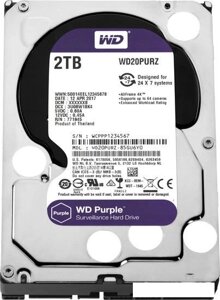 Жесткий диск WD purple 2TB [WD20PURZ]