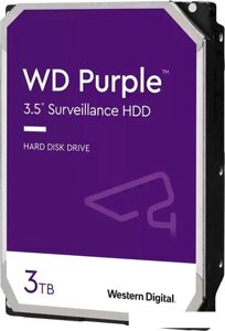 Жесткий диск WD purple 3TB WD33PURZ