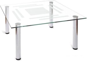 Журнальный столик Мебелик Робер 8М (хром)