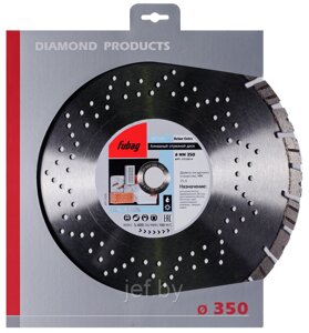 Алмазный диск по бетону BETON EXTRA 350x3,2x25,4 FUBAG 37350-4