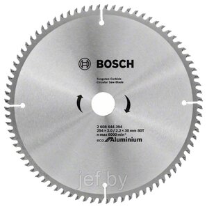 Диск пильный 254х30 мм 80 зубьев BOSCH 2608644394