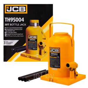 Домкрат бутылочный 50т с клапаном JCB JCB-TH95004