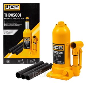 Домкрат бутылочный 5т с клапаном JCB JCB-TH905001