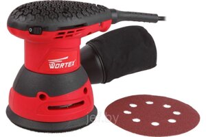 Эксцентриковая шлифмашина RS 1235 E в коробке WORTEX RS1235E01319