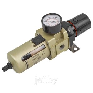 Фильтр-регулятор с индикатором давления для пневмосистем 1/2 FORSAGE F-AW4000-04