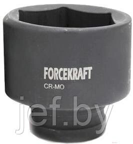 Головка ударная 1" 75мм 6-гранная FORCEKRAFT FK-4858075